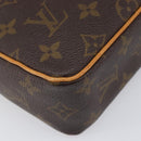 LOUIS VUITTON Monogram Compiegne 23 Clutch Bag M51847 LV Auth ep15881-14