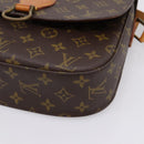 LOUIS VUITTON Monogram Saint Cloud GM Shoulder Bag M51242 LV Auth ep15883-14