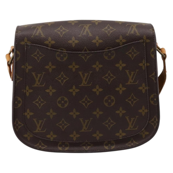 LOUIS VUITTON Monogram Saint Cloud GM Shoulder Bag M51242 LV Auth ep15883