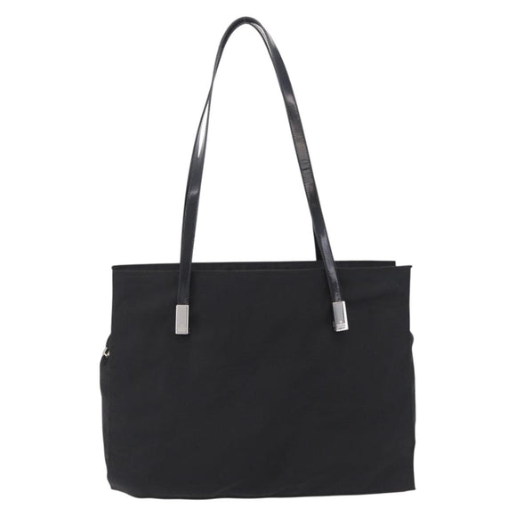 GUCCI Shoulder Bag Canvas Black Silver 001 3264 Auth ep15886