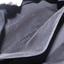 GUCCI Shoulder Bag Canvas Black Silver 001 3264 Auth ep15886-25