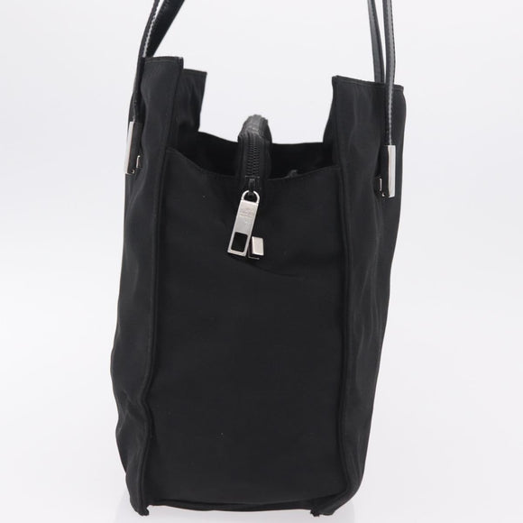 GUCCI Shoulder Bag Canvas Black Silver 001 3264 Auth ep15886