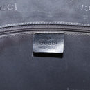 GUCCI GG Canvas Hand Bag Black Silver 002 1072 Auth ep15889-19