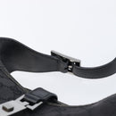 GUCCI GG Canvas Jackie Shoulder Bag Black Silver 001 3306 Auth ep15894-9