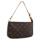 LOUIS VUITTON Monogram Pochette Accessoires Pouch M51980 LV Auth ep15898-1