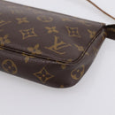 LOUIS VUITTON Monogram Pochette Accessoires Pouch M51980 LV Auth ep15898-14