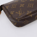 LOUIS VUITTON Monogram Pochette Accessoires Pouch M51980 LV Auth ep15898-17