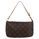 LOUIS VUITTON Monogram Pochette Accessoires Pouch M51980 LV Auth ep15898-13