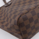 LOUIS VUITTON Damier Ebene Neverfull PM Tote Bag N51109 LV Auth ep15899-20