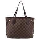 LOUIS VUITTON Damier Ebene Neverfull PM Tote Bag N51109 LV Auth ep15899-13