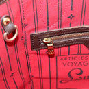 LOUIS VUITTON Damier Ebene Neverfull PM Tote Bag N51109 LV Auth ep15899-24