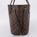 LOUIS VUITTON Damier Ebene Neverfull PM Tote Bag N51109 LV Auth ep15899-4