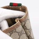GUCCI GG Supreme Web Sherry Line Tote Bag Beige Gold 39 02003 Auth ep15903-10