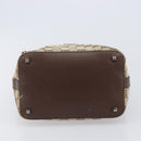 GUCCI GG Canvas Shoulder Bag Beige Silver 001 4299 Auth ep15906-6