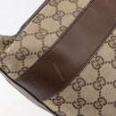 GUCCI GG Canvas Shoulder Bag Beige Silver 001 4299 Auth ep15906-19