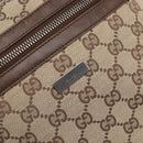 GUCCI GG Canvas Shoulder Bag Beige Silver 001 4299 Auth ep15906-23