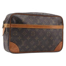 LOUIS VUITTON Monogram Compiegne 28 Clutch Bag M51845 LV Auth ep15910-1