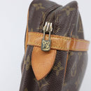 LOUIS VUITTON Monogram Compiegne 28 Clutch Bag M51845 LV Auth ep15910-8