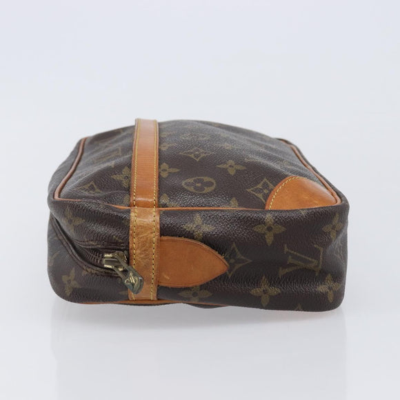 LOUIS VUITTON Monogram Compiegne 28 Clutch Bag M51845 LV Auth ep15910