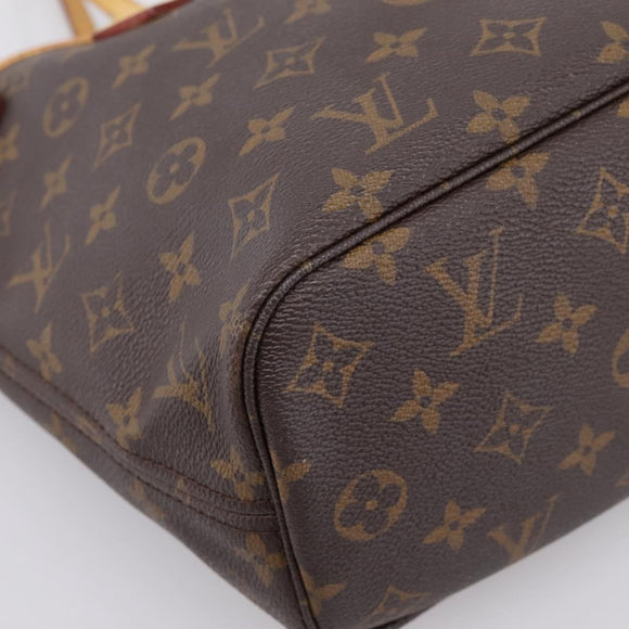 LOUIS VUITTON Monogram Neverfull PM Tote Bag M40155 LV Auth ep15911A