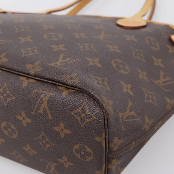 LOUIS VUITTON Monogram Neverfull PM Tote Bag M40155 LV Auth ep15911A