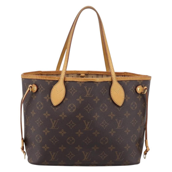 LOUIS VUITTON Monogram Neverfull PM Tote Bag M40155 LV Auth ep15911A