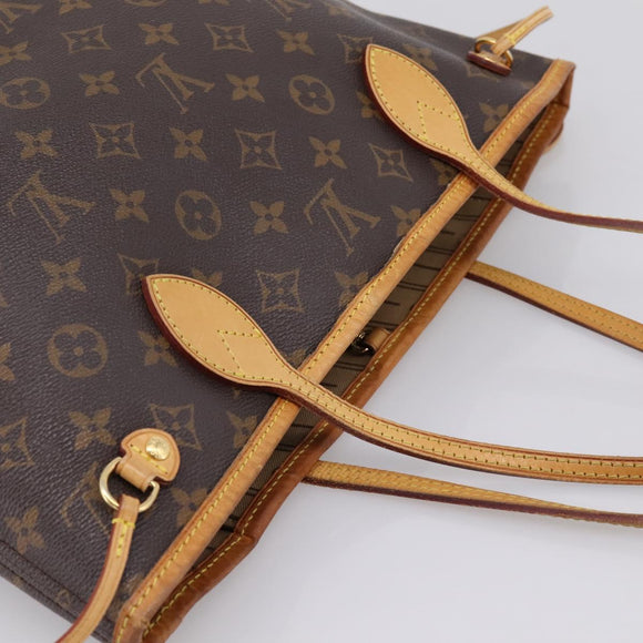 LOUIS VUITTON Monogram Neverfull PM Tote Bag M40155 LV Auth ep15911A