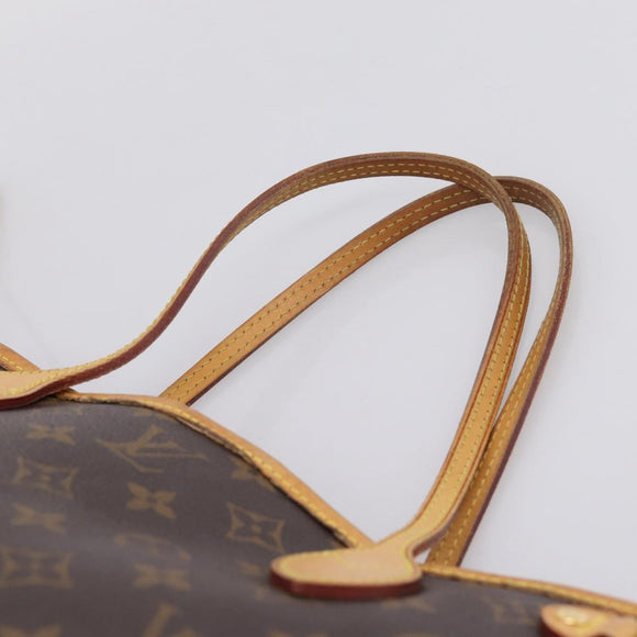 LOUIS VUITTON Monogram Neverfull PM Tote Bag M40155 LV Auth ep15911A