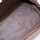 Burberrys Nova Check Boston Bag Canvas Beige Gold Auth ep15916-12