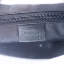 GUCCI Jackie Shoulder Bag Nylon Black Silver 019 0337 Auth ep15917A-18