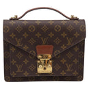 LOUIS VUITTON Monogram Monceau26 Hand Bag M51187 LV Auth ep15920-13