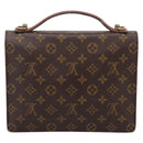 LOUIS VUITTON Monogram Monceau26 Hand Bag M51187 LV Auth ep15920-2