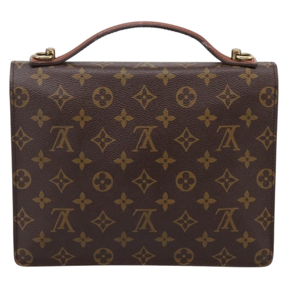 LOUIS VUITTON Monogram Monceau26 Hand Bag M51187 LV Auth ep15920