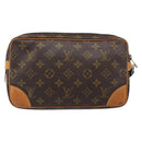 LOUIS VUITTON Monogram Marly Dragonne GM Clutch Bag M51825 LV Auth ep15922-2