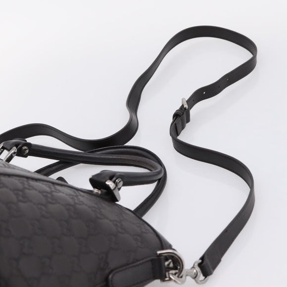 GUCCI GG Canvas Guccissima Bag Leather 2way Outlet Brown 341503 Auth ep15925