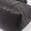 GUCCI GG Canvas Guccissima Bag Leather 2way Outlet Brown 341503 Auth ep15925-17