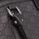 GUCCI GG Canvas Guccissima Bag Leather 2way Outlet Brown 341503 Auth ep15925-19