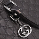 GUCCI GG Canvas Guccissima Bag Leather 2way Outlet Brown 341503 Auth ep15925-10