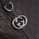 GUCCI GG Canvas Guccissima Bag Leather 2way Outlet Brown 341503 Auth ep15925-20