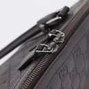 GUCCI GG Canvas Guccissima Bag Leather 2way Outlet Brown 341503 Auth ep15925-21