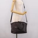 GUCCI GG Canvas Guccissima Bag Leather 2way Outlet Brown 341503 Auth ep15925-27