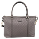 GUCCI Micro GG Canvas Guccissima Bag Leather 2way Outlet 449656 Auth ep15926-13