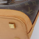 LOUIS VUITTON Monogram Vinyl Cabas Amble PM Bag Brown M92502 LV Auth ep15927-14