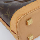LOUIS VUITTON Monogram Vinyl Cabas Amble PM Bag Brown M92502 LV Auth ep15927-15