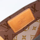 LOUIS VUITTON Monogram Vinyl Cabas Amble PM Bag Brown M92502 LV Auth ep15927-18