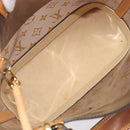 LOUIS VUITTON Monogram Vinyl Cabas Amble PM Bag Brown M92502 LV Auth ep15927-11