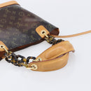 LOUIS VUITTON Monogram Vinyl Cabas Amble PM Bag Brown M92502 LV Auth ep15927-7