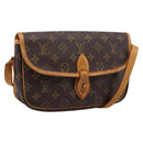LOUIS VUITTON Monogram Gibeciere PM Shoulder Bag M42248 LV Auth ep15931A-1
