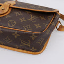 LOUIS VUITTON Monogram Gibeciere PM Shoulder Bag M42248 LV Auth ep15931A-14