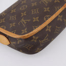 LOUIS VUITTON Monogram Gibeciere PM Shoulder Bag M42248 LV Auth ep15931A-17